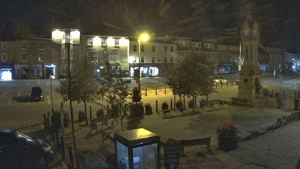Thirsk webcam overlooking the Market Place