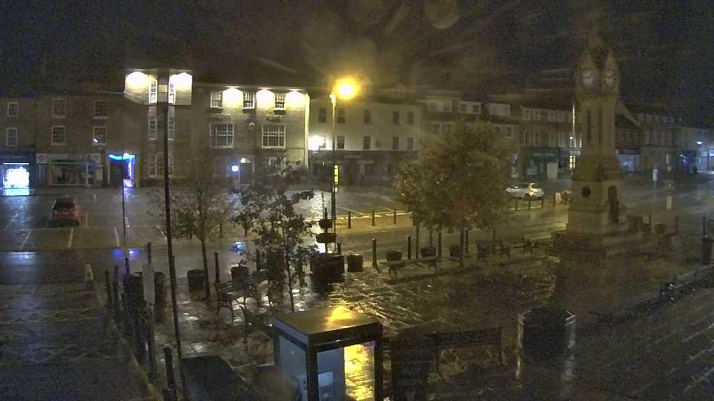 Thirsk webcam overlooking the Market Place