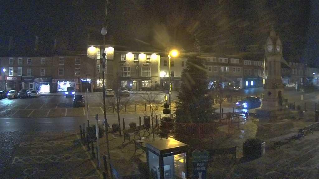 Thirsk webcam overlooking the Market Place
