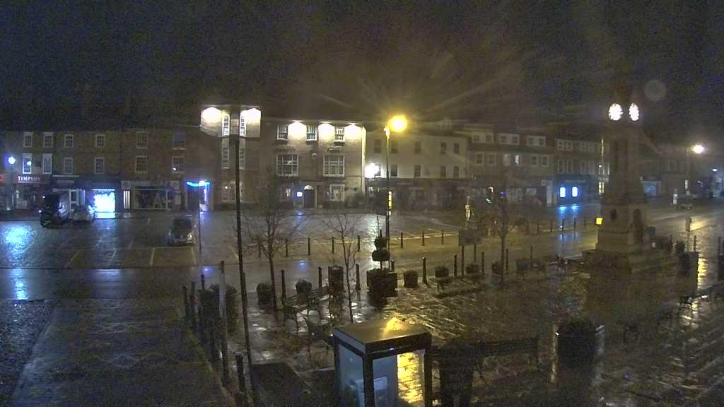 Thirsk webcam overlooking the Market Place