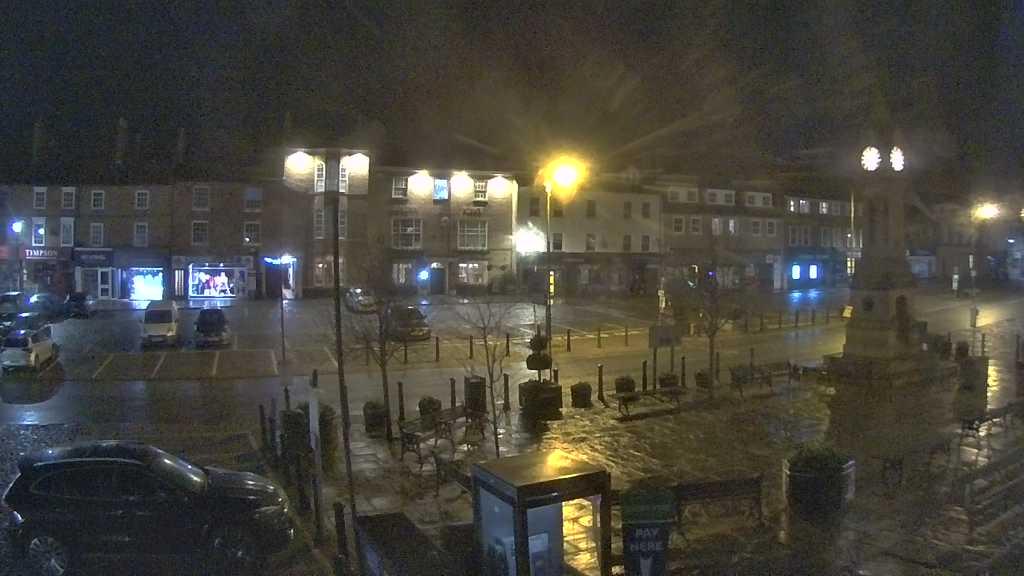 Thirsk webcam overlooking the Market Place