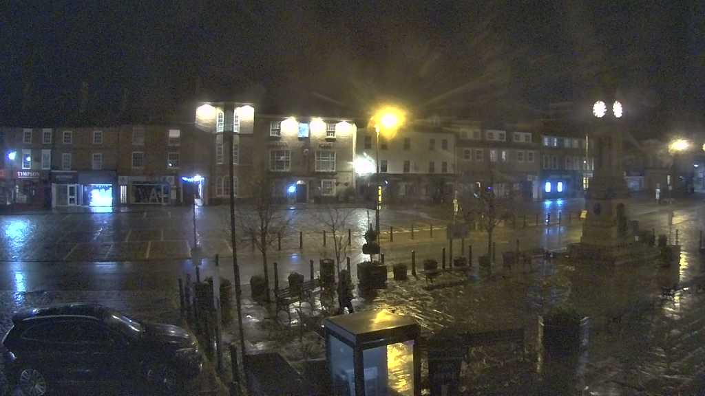 Thirsk webcam overlooking the Market Place