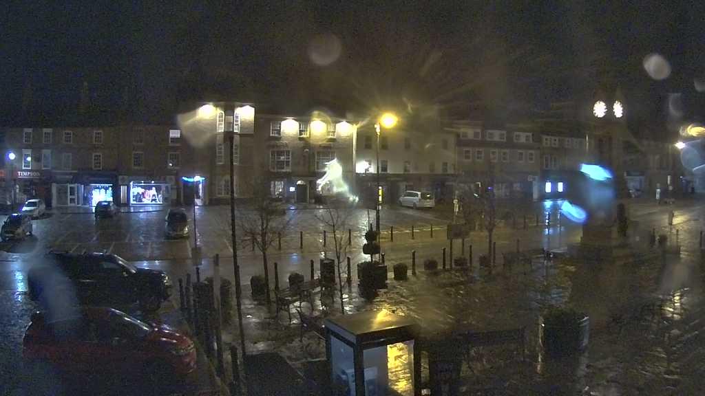 Thirsk webcam overlooking the Market Place