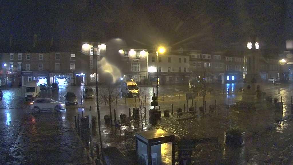 Thirsk webcam overlooking the Market Place