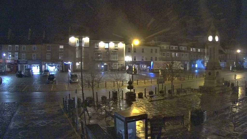 Thirsk webcam overlooking the Market Place