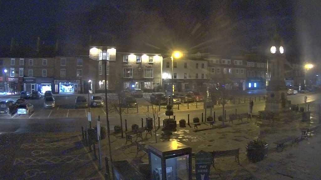 Thirsk webcam overlooking the Market Place