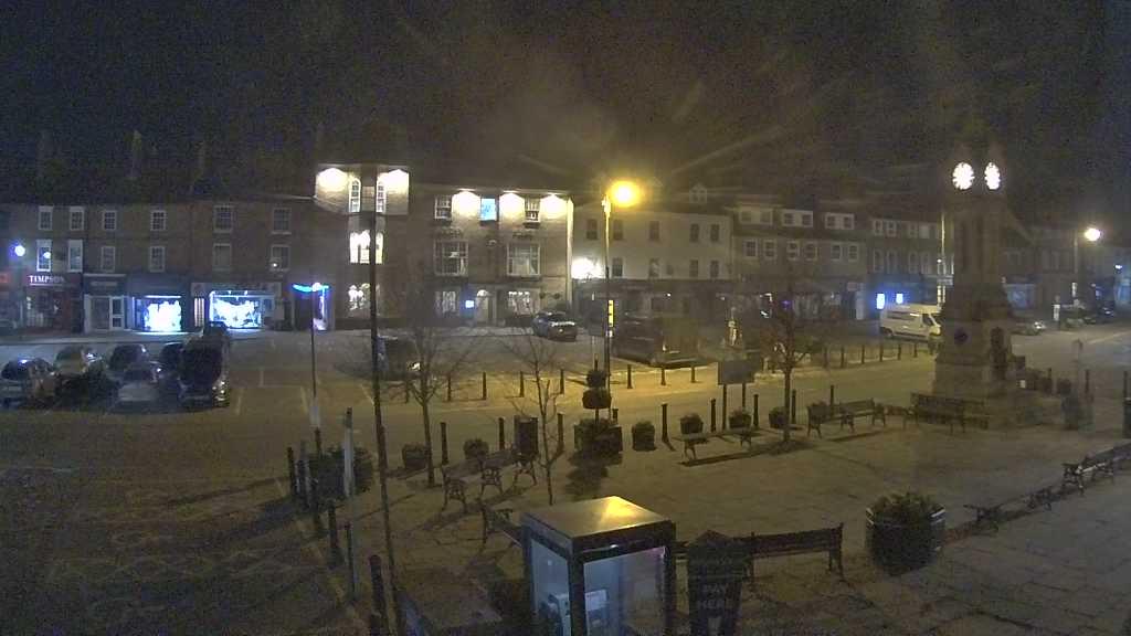 Thirsk webcam overlooking the Market Place