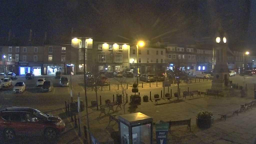 Thirsk webcam overlooking the Market Place