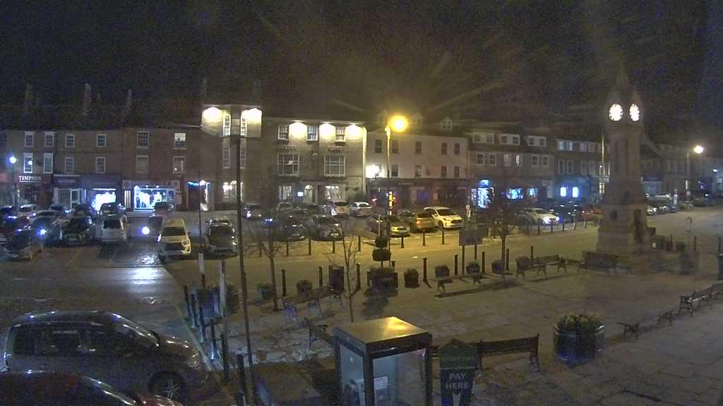 Thirsk webcam overlooking the Market Place