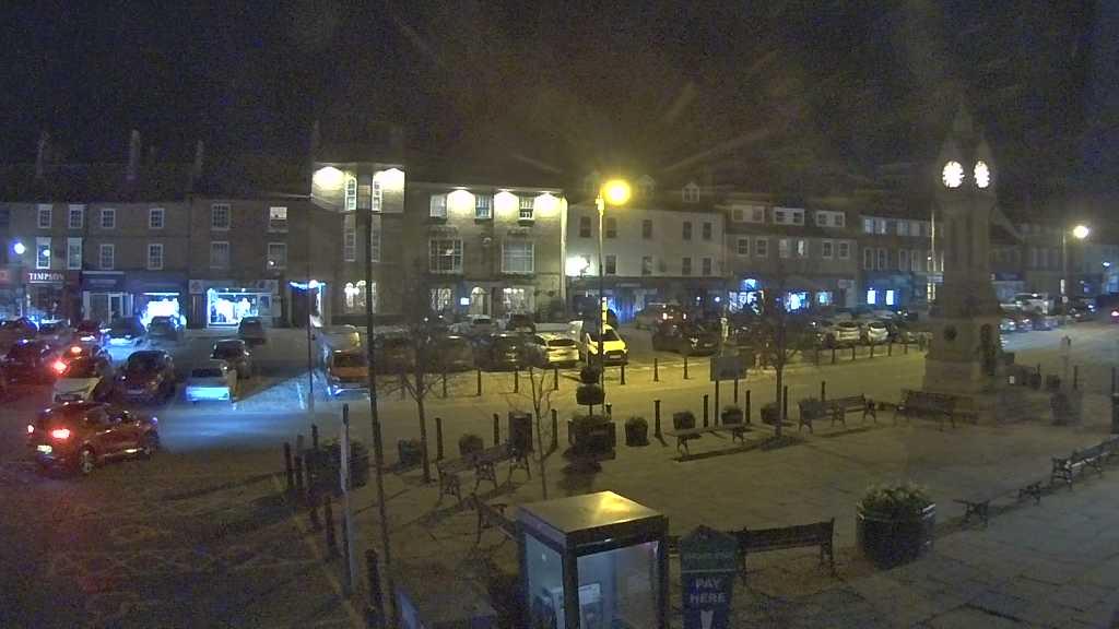 Thirsk webcam overlooking the Market Place