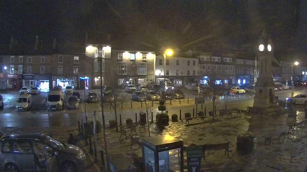 Thirsk webcam overlooking the Market Place