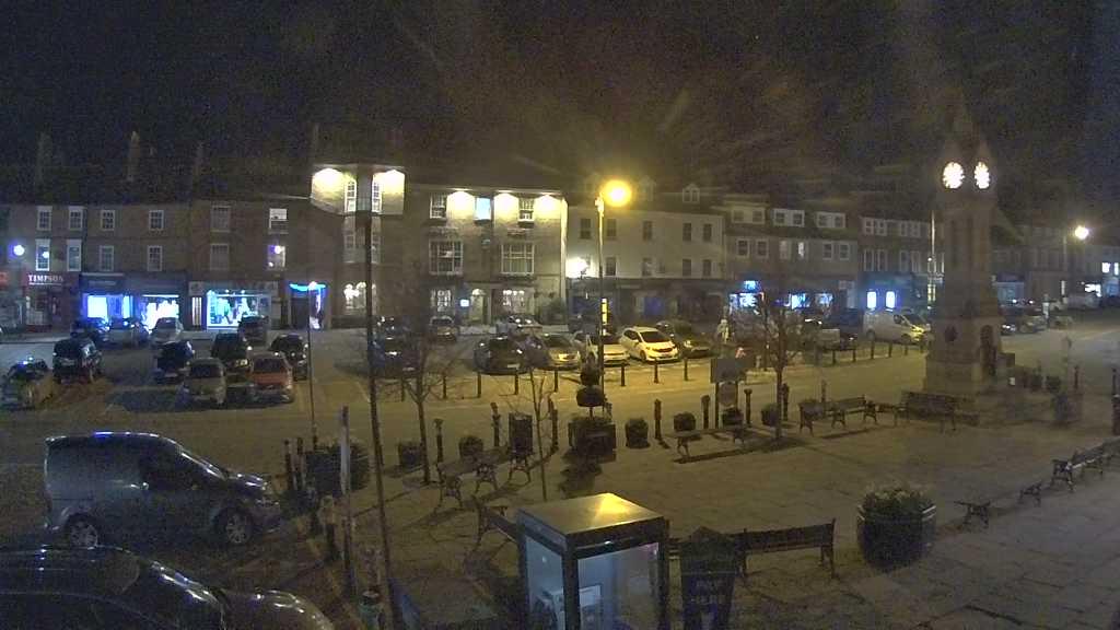 Thirsk webcam overlooking the Market Place