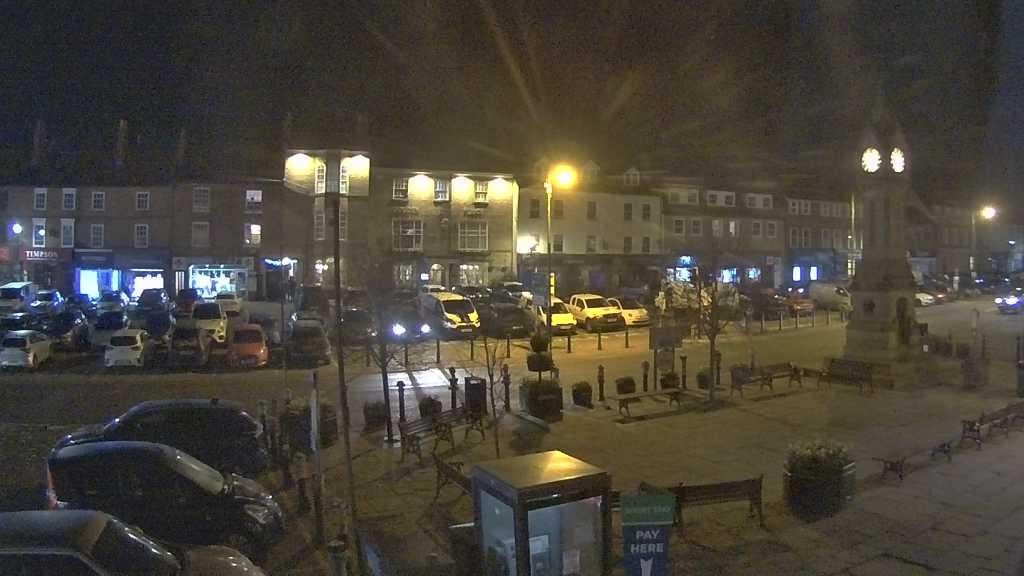 Thirsk webcam overlooking the Market Place