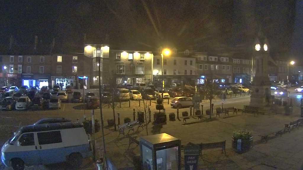 Thirsk webcam overlooking the Market Place