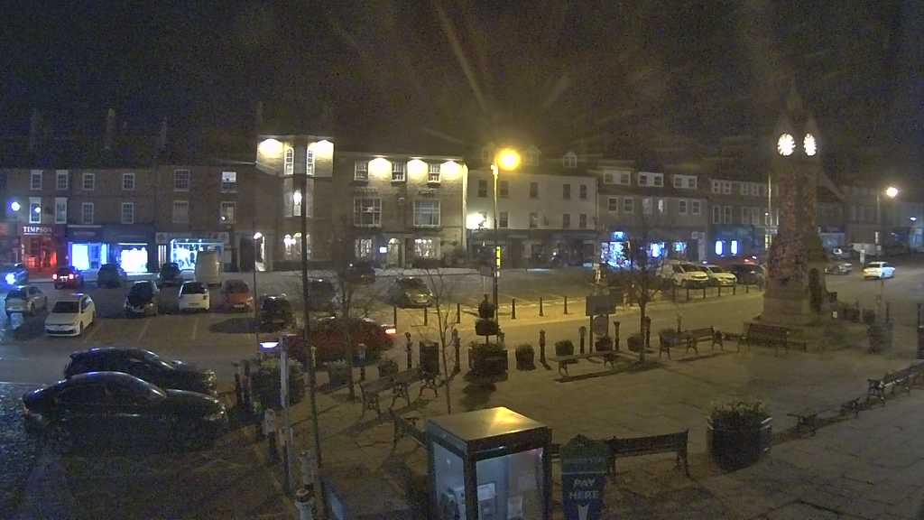 Thirsk webcam overlooking the Market Place