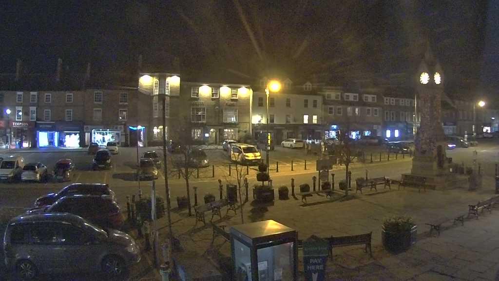 Thirsk webcam overlooking the Market Place