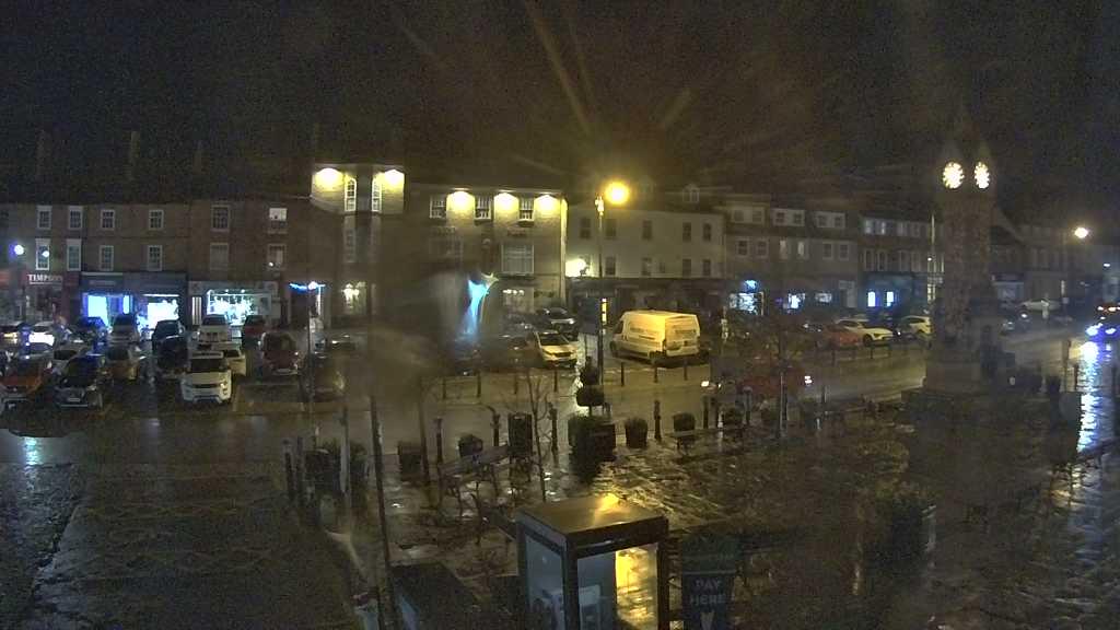 Thirsk webcam overlooking the Market Place