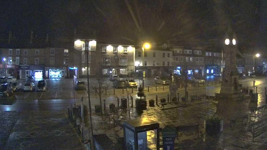 Thirsk webcam overlooking the Market Place