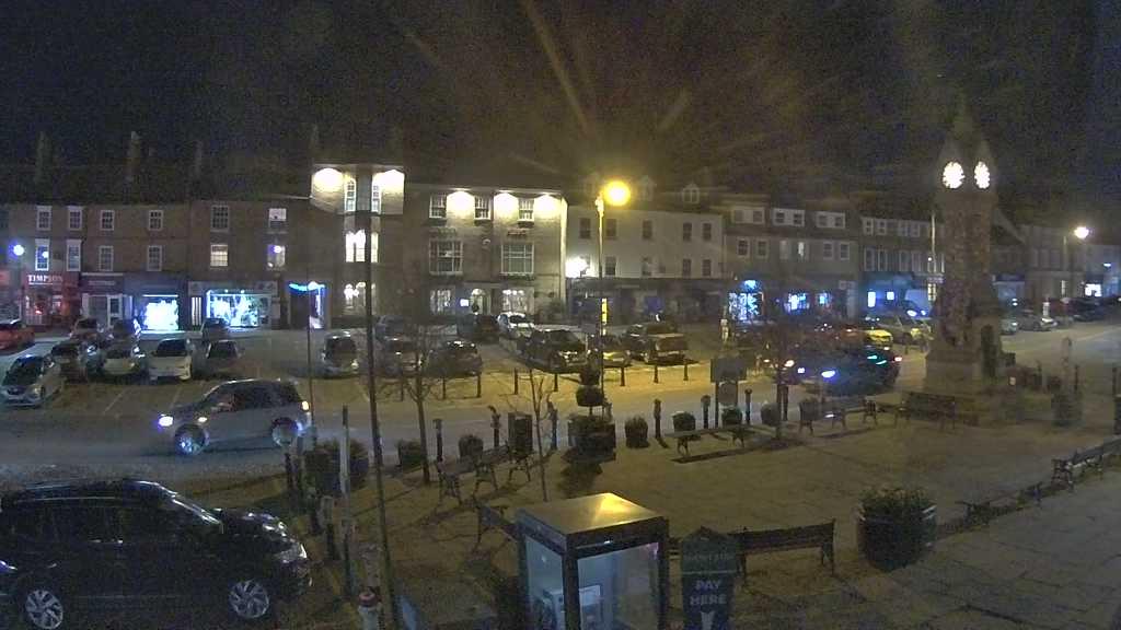 Thirsk webcam overlooking the Market Place