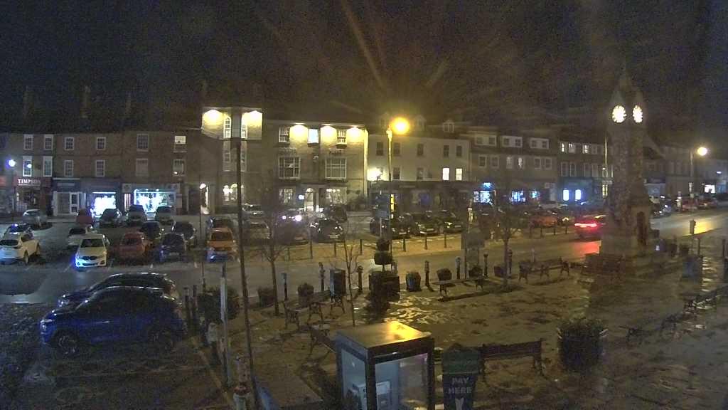Thirsk webcam overlooking the Market Place