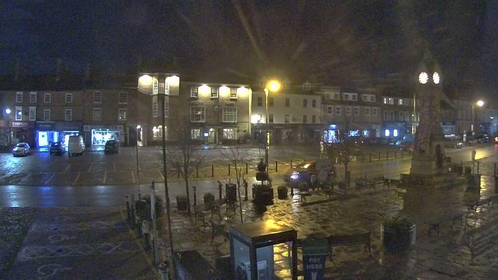 Thirsk webcam overlooking the Market Place