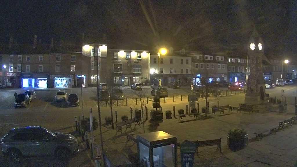 Thirsk webcam overlooking the Market Place