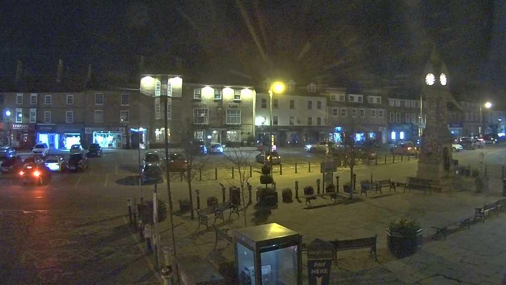 Thirsk webcam overlooking the Market Place