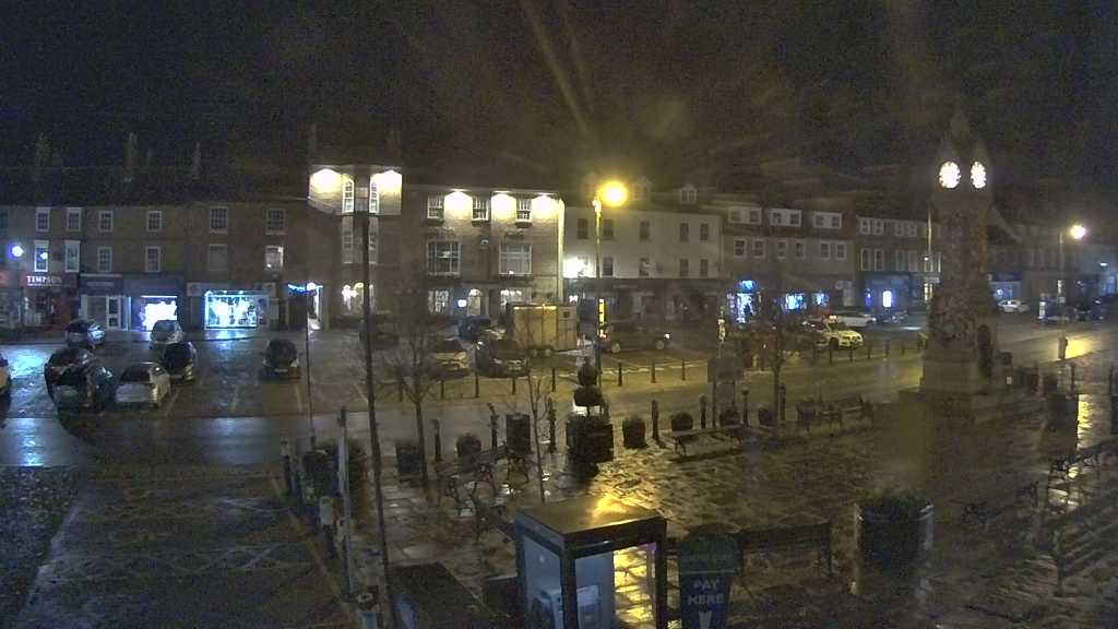 Thirsk webcam overlooking the Market Place