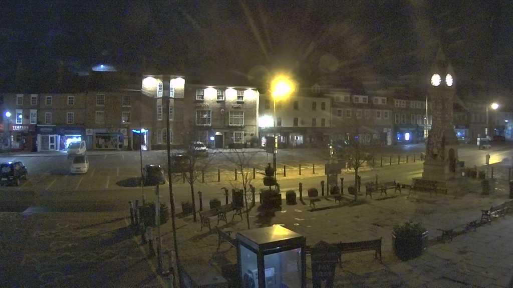 Thirsk webcam overlooking the Market Place