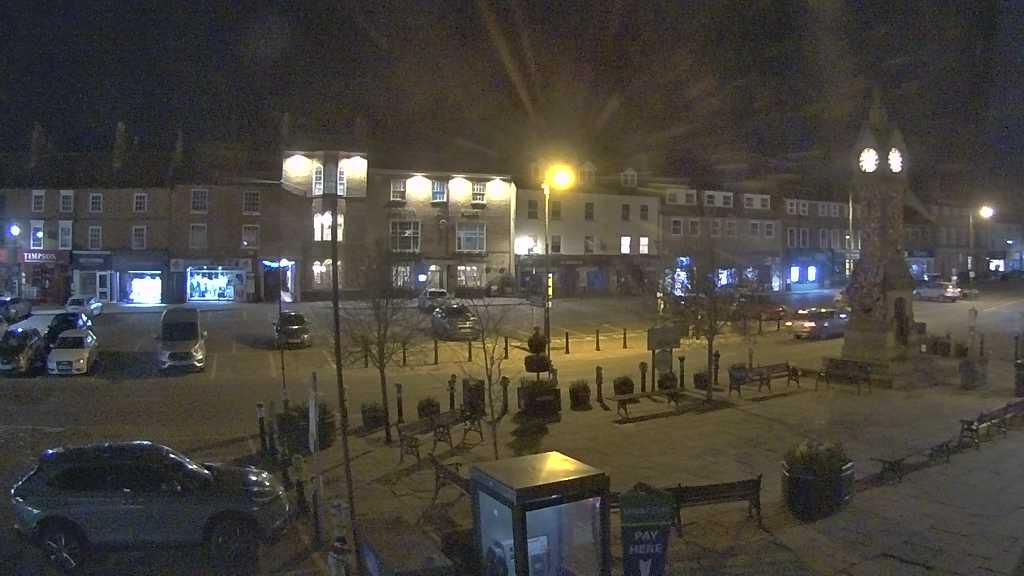 Thirsk webcam overlooking the Market Place