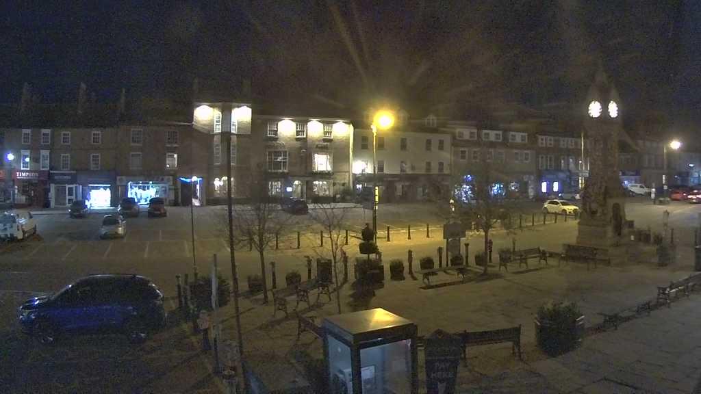 Thirsk webcam overlooking the Market Place