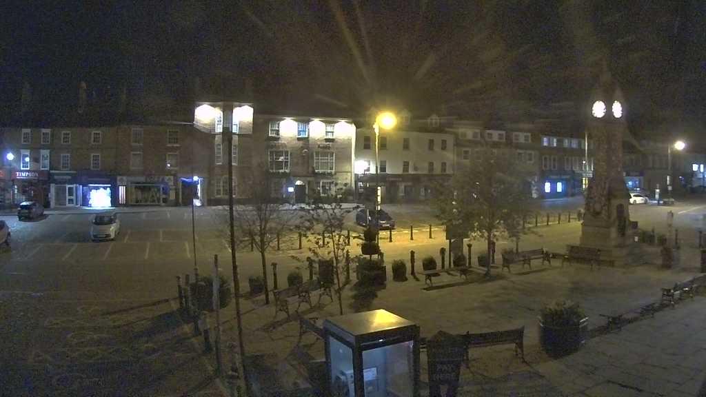 Thirsk webcam overlooking the Market Place