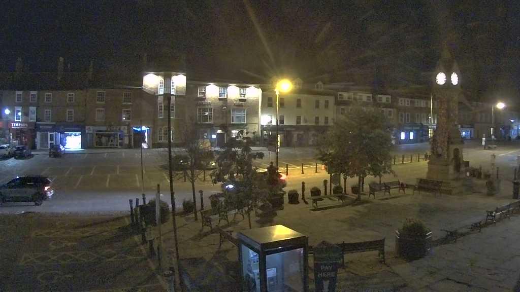 Thirsk webcam overlooking the Market Place