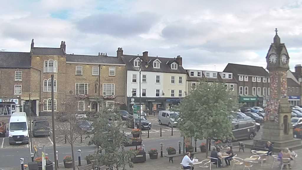 Thirsk webcam overlooking the Market Place