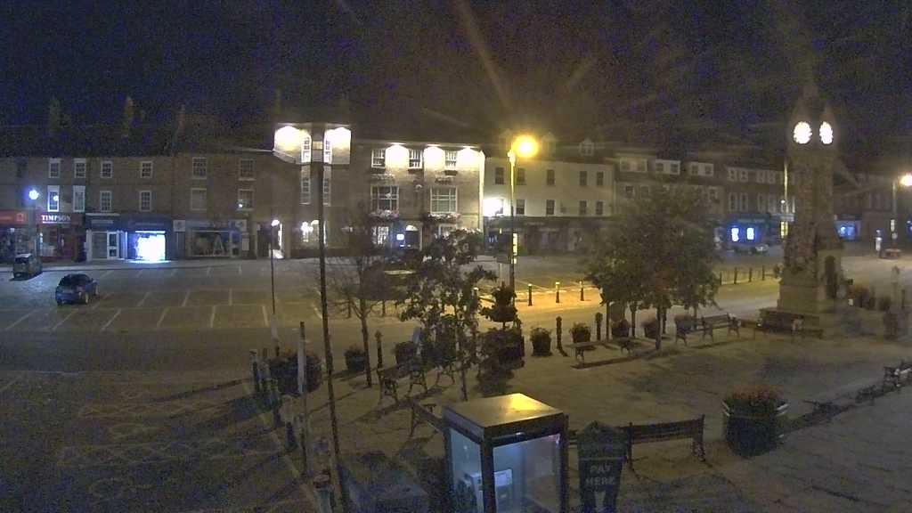 Thirsk webcam overlooking the Market Place